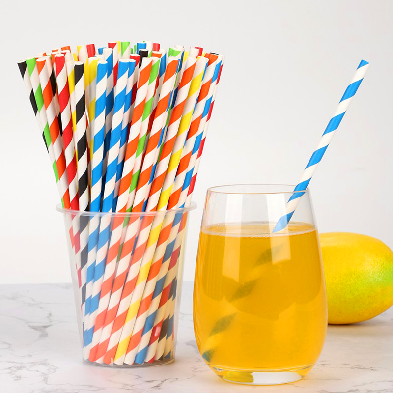 Multi Specification Drinking Disposable Paper Straws